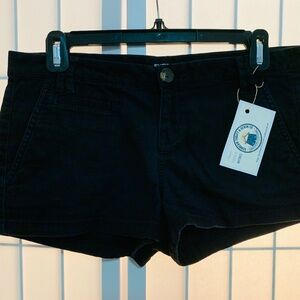 EXPRESS Micro Shorts Black Classic Size 2